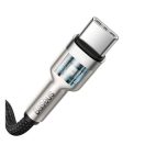 Baseus Cafule USB-C - USB-C kábel, 100W, 1m, fekete