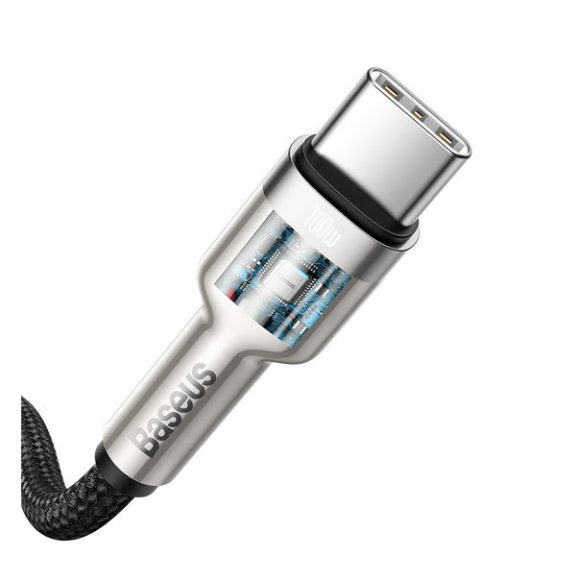 Baseus Cafule USB-C - USB-C kábel, 100W, 1m, fekete