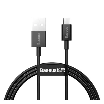   Baseus Superior Series USB - Micro USB kábel, 2A, 1m, fekete