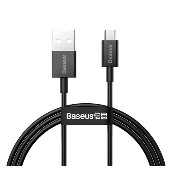 Baseus Superior Series USB - Micro USB kábel, 2A, 1m, fekete