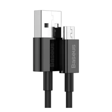   Baseus Superior Series USB - Micro USB kábel, 2A, 1m, fekete