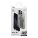 Uniq Heldro Max iPhone 16 Pro Max MagSafe tok kitámasztóval,  átlátszó