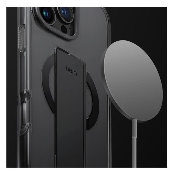 Uniq Heldro Max iPhone 16 Pro Max MagSafe tok kitámasztóval,  arany