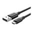 Ugreen US289 USB-A-Micro USB kábel, 3m, fekete