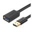 Ugreen USB-A 3.0 hosszabbító kábel, 1,5m, fekete