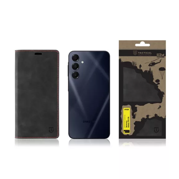 Tactical Xproof Samsung Galaxy A16 5G flip/oldalra nyíló tok, fekete