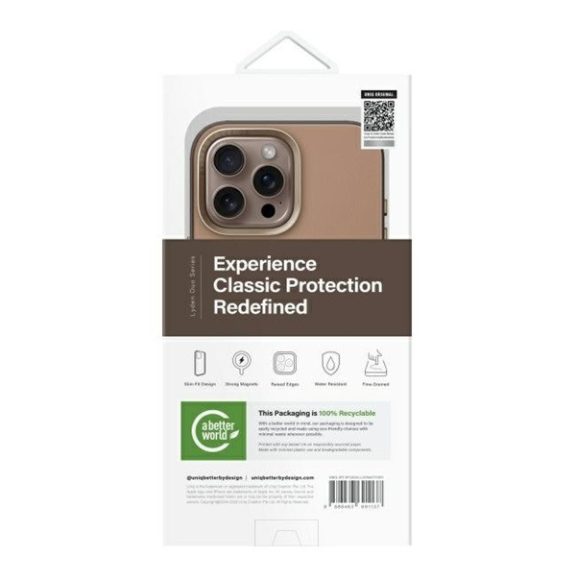 Uniq Lyden DS Apple iPhone 16 Pro Max Magsafe tok, barna-szürke