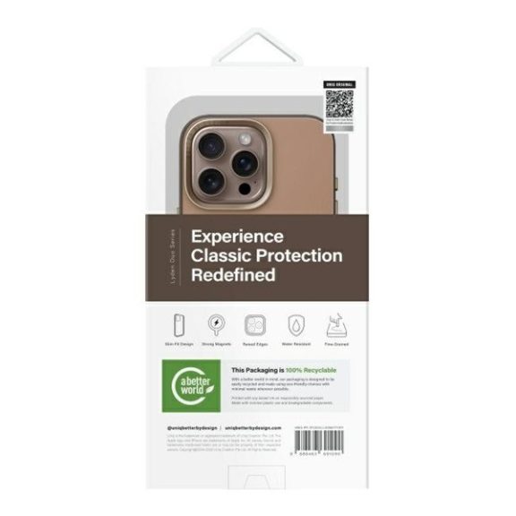 Uniq Lyden DS Apple iPhone 16 Pro Magsafe tok, szürke