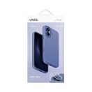 Uniq Lino Hue Apple iPhone 16 Magsafe Szilikon tok, kék