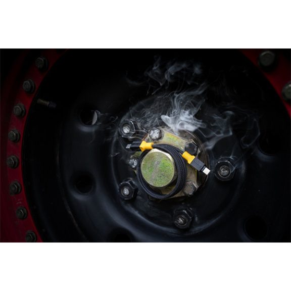 Tactical MagRope USB-C-USB-C adatkábel szövet bevonattal, 1m, fekete/sárga