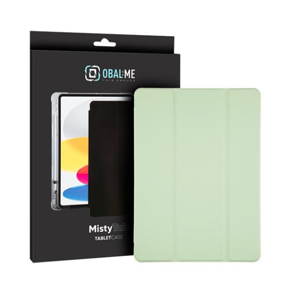 OBAL:ME MistyTab Xiaomi Redmi Pad SE (11.0) oldalra nyíló, kitámasztható tok, zöld