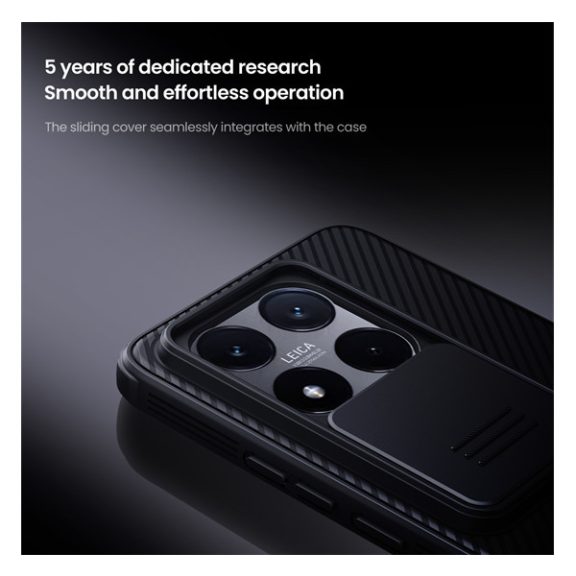 Nillkin CamShield Pro Xiaomi 14T műanyag tok, fekete