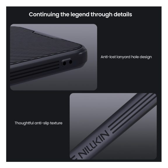 Nillkin CamShield Pro Xiaomi 14T műanyag tok, fekete