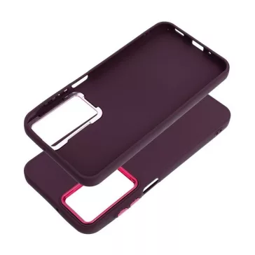   Frame Samsung A16 5G közepesen ütésálló tok kameravédő kerettel, lila