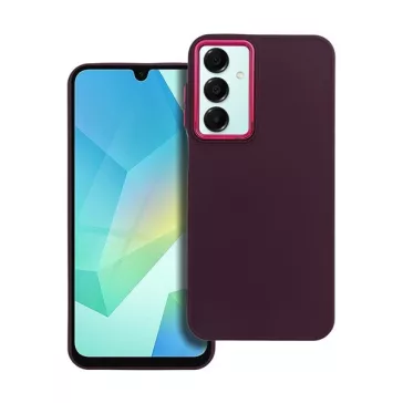   Frame Samsung A16 5G közepesen ütésálló tok kameravédő kerettel, lila