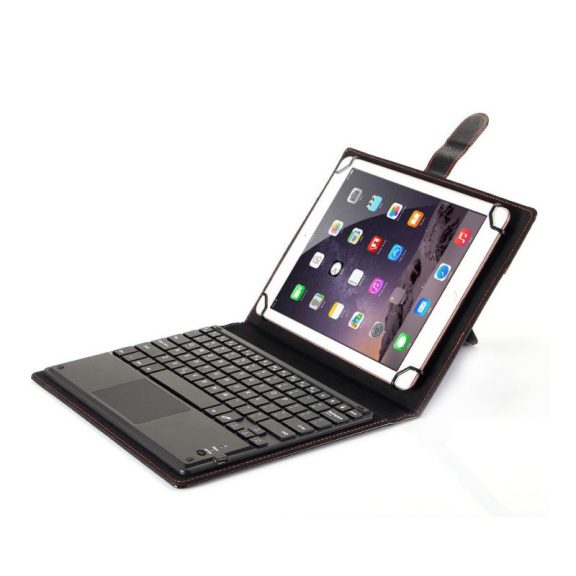 Univerzális tablet tok  billentyűzettel, 9-10.5col tablethez, fekete