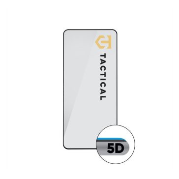   Tactical Glass Shield 5D Poco M6 Pro kijelzővédő üvegfólia, fekete