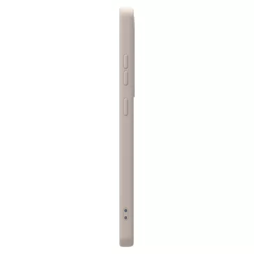   Spigen Silicone Fit MagFit Samsung Galaxy S25 Ultra tok, Natural Titanium, bézs