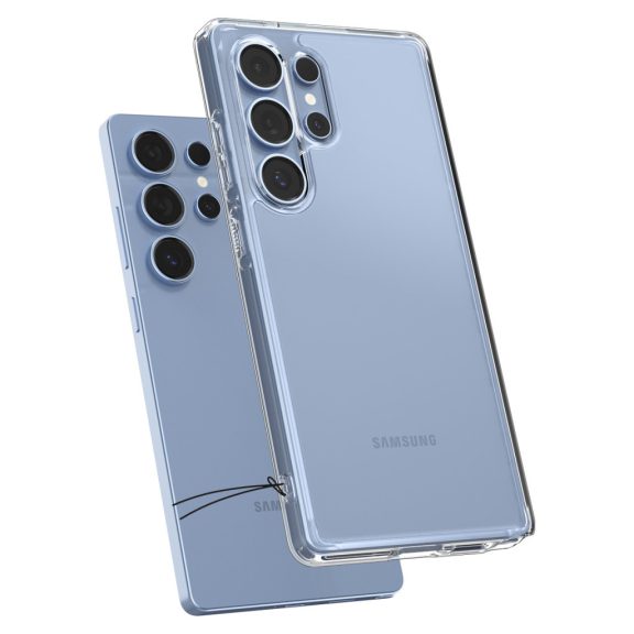 Spigen Ultra Hybrid Samsung Galaxy S25 Ultra tok, Crystal Clear, átlátszó