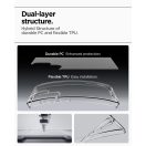 Spigen Ultra Hybrid Samsung Galaxy S25 Ultra tok, Crystal Clear, átlátszó