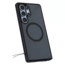 Spigen Ultra Hybrid MagFit Samsung Galaxy S25 Ultra tok, Frost Black, fekete