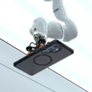 Spigen Ultra Hybrid MagFit Samsung Galaxy S25 Ultra tok, Frost Black, fekete