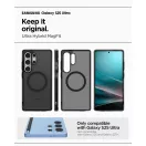 Spigen Ultra Hybrid MagFit Samsung Galaxy S25 Ultra tok, Frost Black, fekete