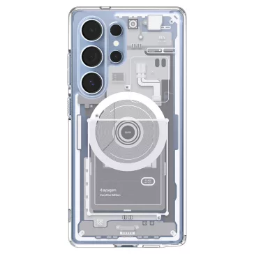   Spigen Ultra Hybrid MagFit Samsung Galaxy S25 Ultra tok, Zero One, fehér