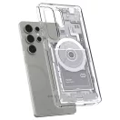 Spigen Ultra Hybrid MagFit Samsung Galaxy S25 Ultra tok, Zero One, fehér