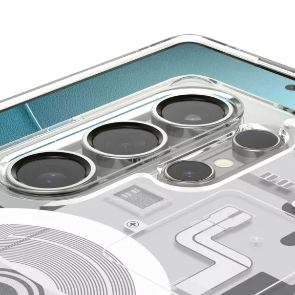 Spigen Ultra Hybrid MagFit Samsung Galaxy S25 Ultra tok, Zero One, fehér