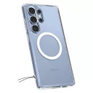 Spigen Ultra Hybrid MagFit Samsung Galaxy S25 Ultra tok, átlátszó-fehér