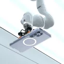 Spigen Ultra Hybrid MagFit Samsung Galaxy S25 Ultra tok, átlátszó-fehér