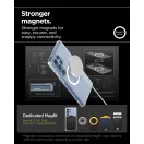 Spigen Ultra Hybrid MagFit Samsung Galaxy S25 Ultra tok, átlátszó-fehér