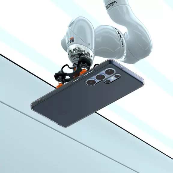 Spigen Liquid Crystal Samsung Galaxy S25 Ultra tok, Space Crystal, átlátszó