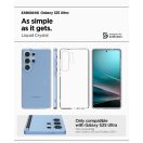 Spigen Liquid Crystal Samsung Galaxy S25 Ultra tok, Crystal Clear, átlátszó