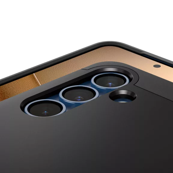 Spigen Tough Armor MagFit Samsung Galaxy S25 tok, Black, fekete