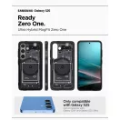 Spigen Ultra Hybrid MagFit Samsung Galaxy S25 tok, Zero One, fekete