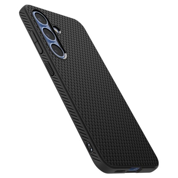 Spigen Liquid Air Samsung Galaxy S25 tok, Matte Black, fekete