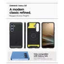 Spigen Rugged Armor MagFit Samsung Galaxy S25 tok, Matte Black, fekete