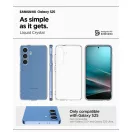 Spigen Liquid Crystal Samsung Galaxy S25 tok, Crystal Clear, átlátszó