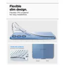 Spigen Liquid Crystal Samsung Galaxy S25 tok, Crystal Clear, átlátszó