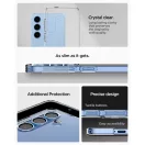 Spigen Liquid Crystal Samsung Galaxy S25 tok, Crystal Clear, átlátszó