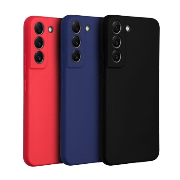 Forcell Soft Samsung Galaxy S25 Plus szilikon tok, sötétkék