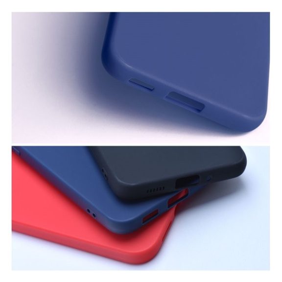 Forcell Soft Samsung Galaxy S25 Plus szilikon tok, sötétkék