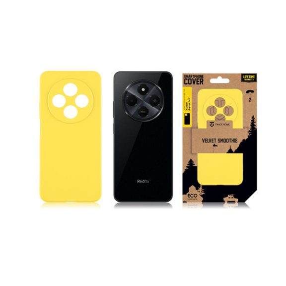 Tactical Velvet Smoothie Xiaomi Redmi 14C 4G/Poco C75 Bananam sárga