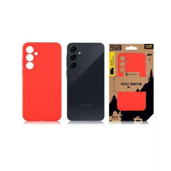 Tactical Velvet Smoothie Samsung Galaxy A55 5G tok, Chilli, piros