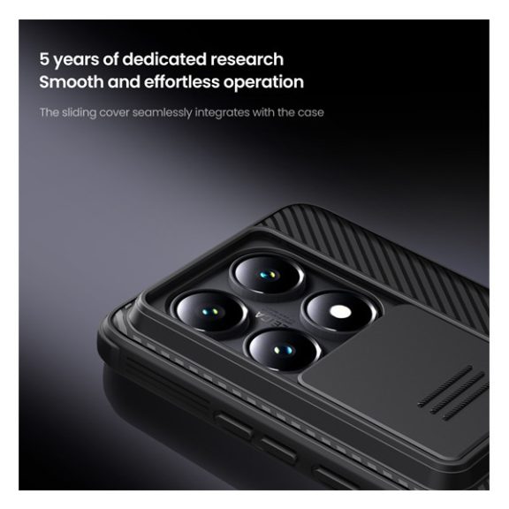 Nillkin CamShield Pro Xiaomi 14T Pro kemény hátlap tok, fekete