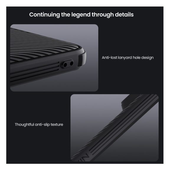Nillkin CamShield Pro Xiaomi 14T Pro kemény hátlap tok, fekete