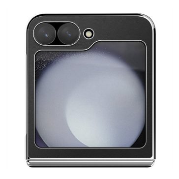   Nillkin CamShield Flip Samsung Galaxy Z Flip 6 / Flip 7 FE vegán bőr tok, fekete