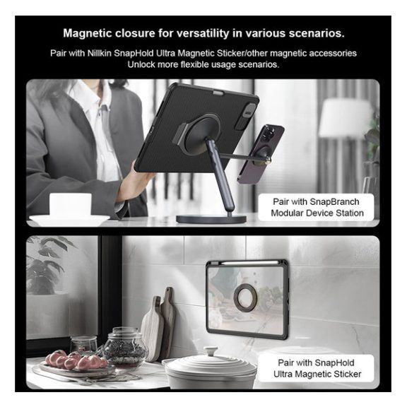 Nillkin CamShield Pad iPad Pro 11 2024 / 2025 tok, fekete